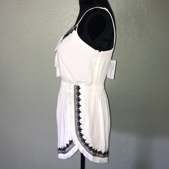 GUESS - white embroidered romper - Picture 6 of 8